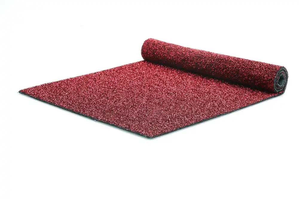 Alleen Vandaag Glitterloper rood - 5x 2 meter breed - Met brandcertificaat