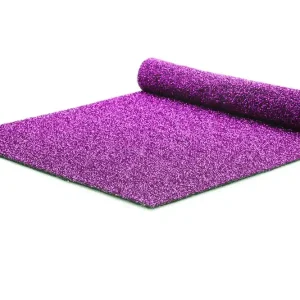 Glitterloper paars - 5x 2 meter breed - Met brandcertificaat Seizoensaanbieding