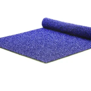 Glitterloper blauw - 5x 1 meter breed - Met brandcertificaat Koopje
