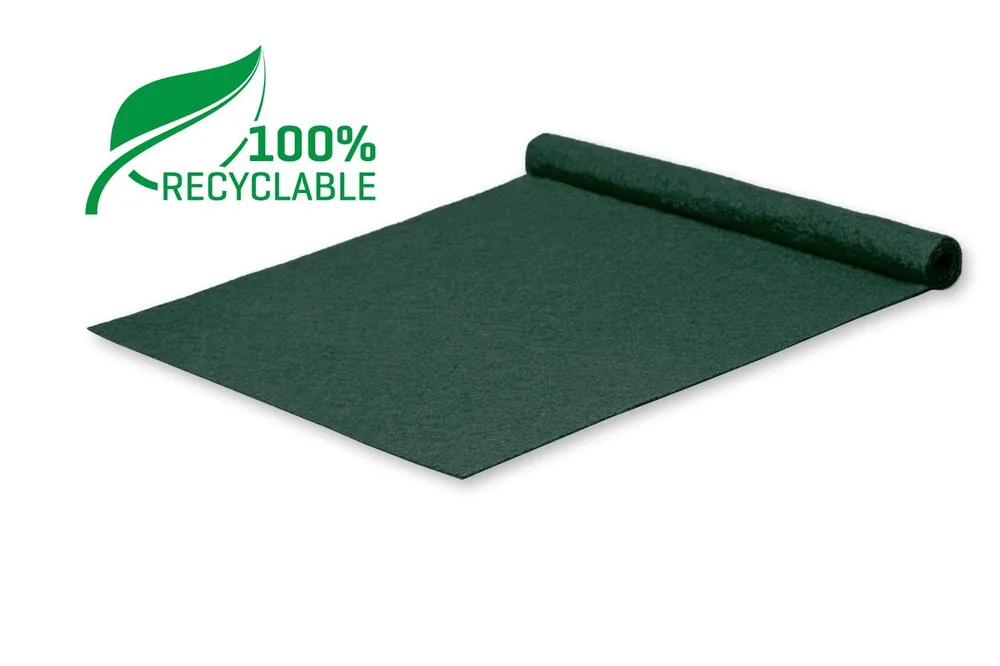 Hete Deal Tokyo Recycle loper donkergroen - Beschermende folielaag - 5x 2 meter