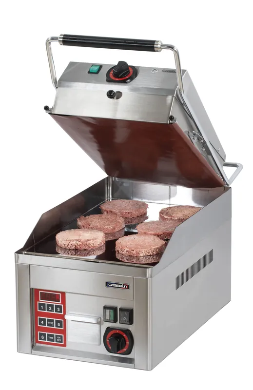 Steak Contactgrill - 3 Programma's - 330x660x(H)400 mm Hoge Kwaliteit