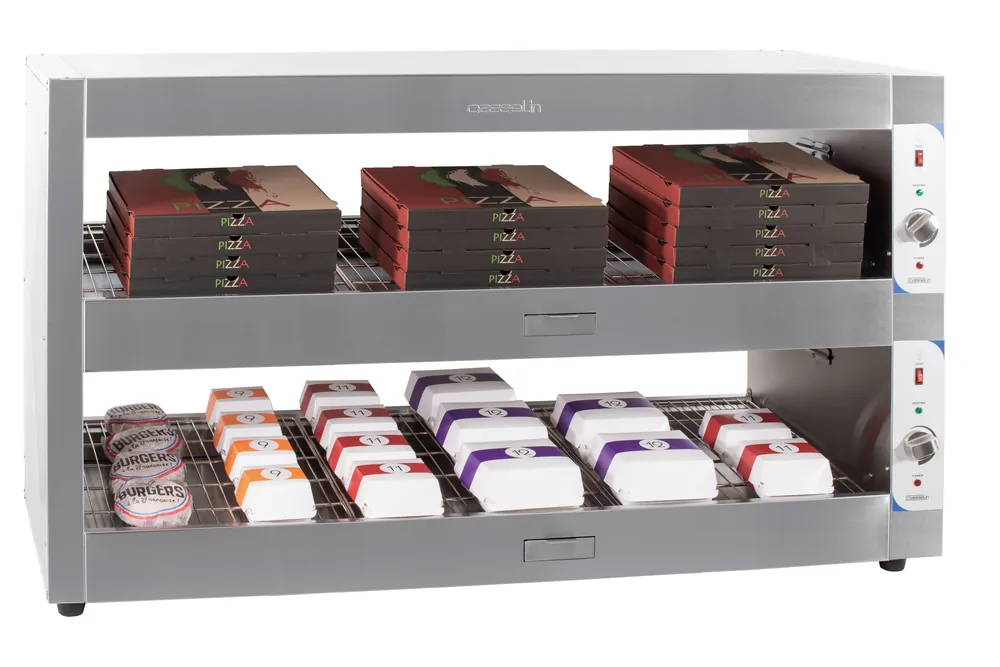 Merchandising Warmhoudvitrine 150 - 1500x600x(H)900 mm Tijdelijk Beschikbaar