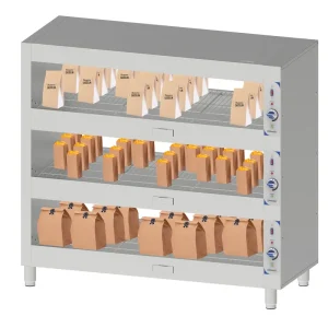 Voordeelprijs Verwarmde Etagère 120 - 1200x630x(H)1370mm