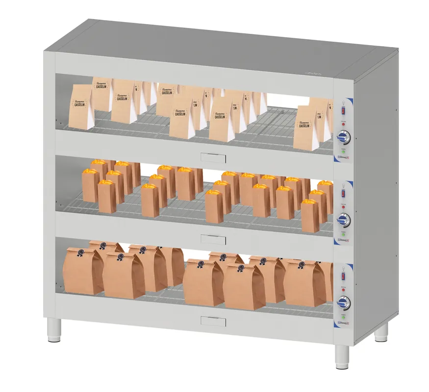 Voordeelprijs Verwarmde Etagère 120 - 1200x630x(H)1370mm
