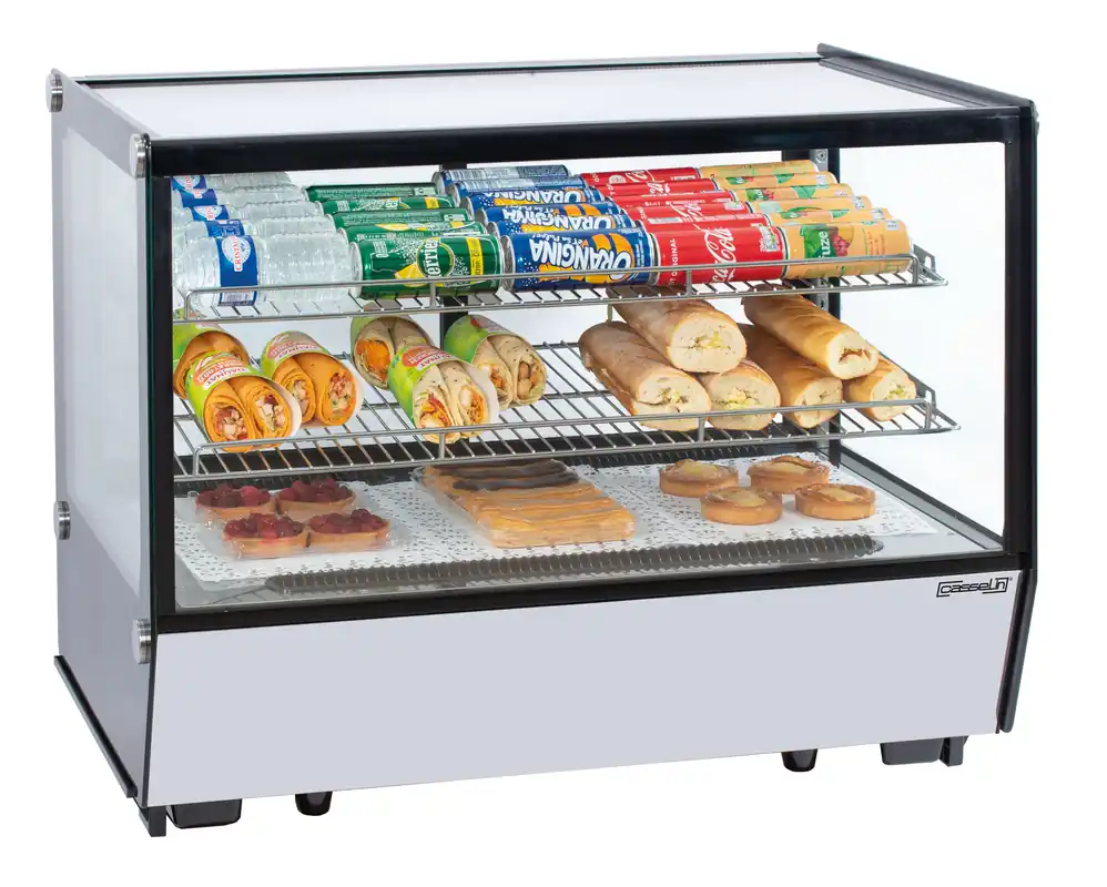 Merkproduct Inbouw Koelvitrine 160 Liter - 880x568x(H)686mm