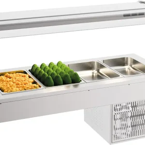 Beste Prijs Drop-In gekoelde bak - 4x 1/1GN