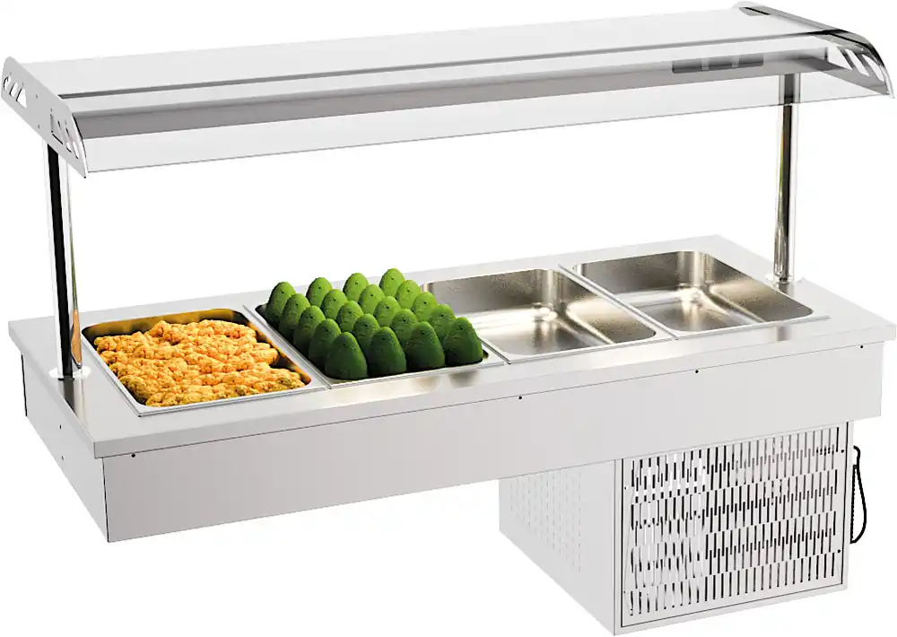 Beste Prijs Drop-In gekoelde bak - 4x 1/1GN