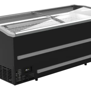 Supermarkt vrieskist zwart - 1136 liter - 2124x952x(h)950mm Lage Prijs