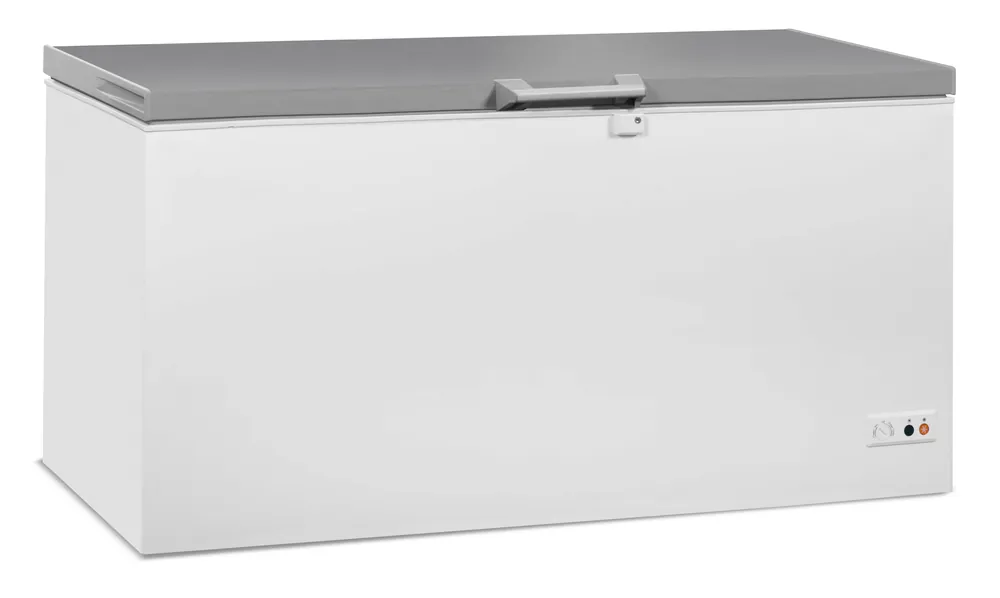 Vrieskist RVS deksel - 572 liter Koopje