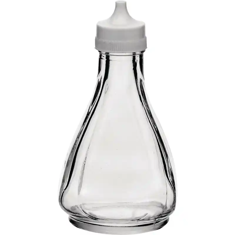 Glazen azijnfles met dop 142ml - 12 stuks Gratis Retour