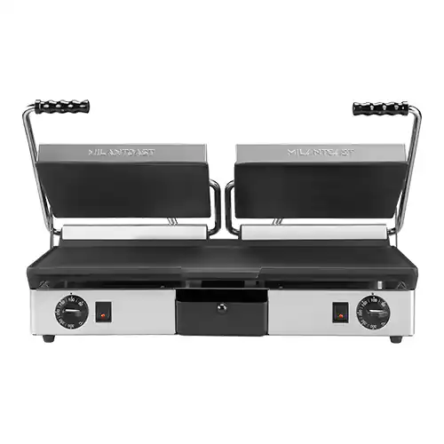 Contactgrill glad Milantoast - 640x380x(h)170mm Beperkte Voorraad