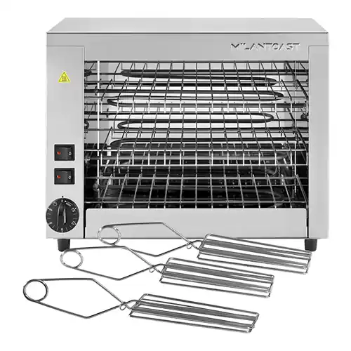 Aanbieding Tosti salamander Milantoast - 3 etages - 430x230x(h)350mm