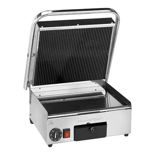 Contactgrill keramisch Milantoast - 410x480x(h)210mm Laatste Kans