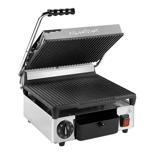 Contactgrill geribd Milantoast - 320x380x(h)170mm Voordeelprijs
