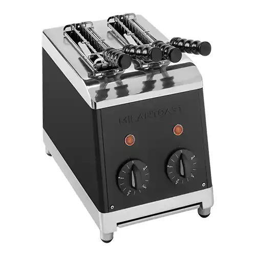 Tosti apparaat Milantoast 2-tangen - Zwart Premium