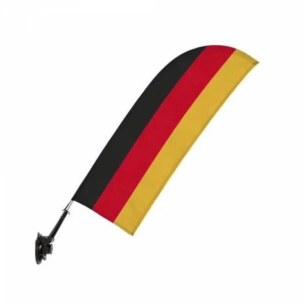 Fensterfahne Deutschland 90x90x(h)1040mm Seizoensaanbieding