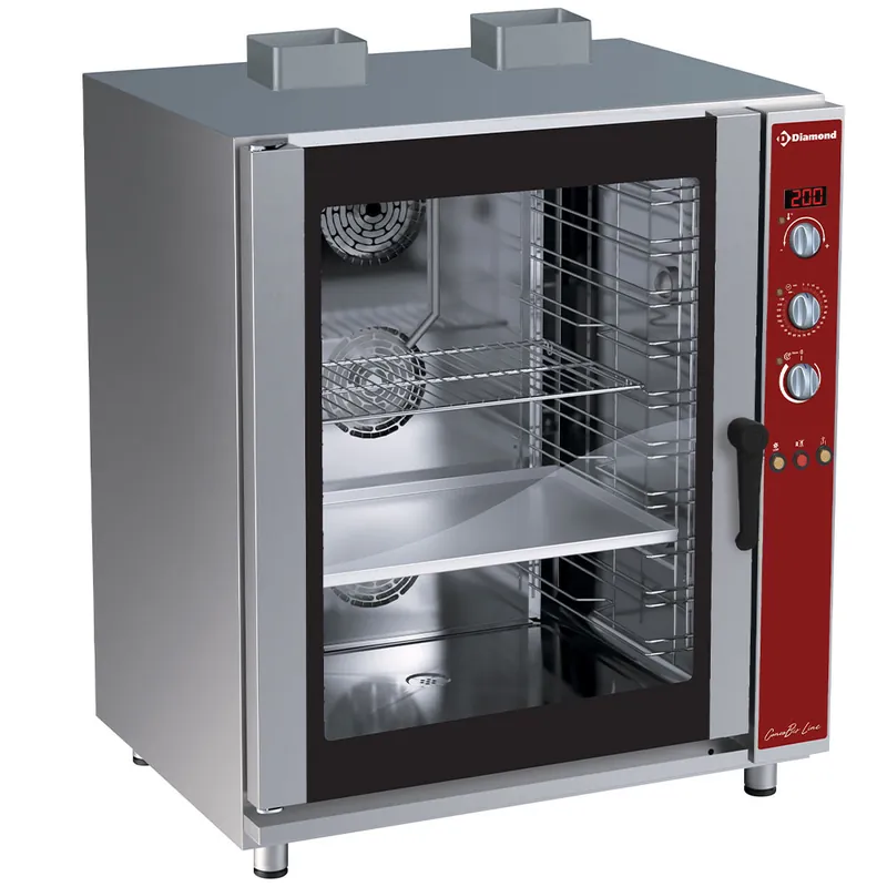 Finale Uitverkoop Convectie gasoven - 10x EN(GN) - Automatische bevochtiger
