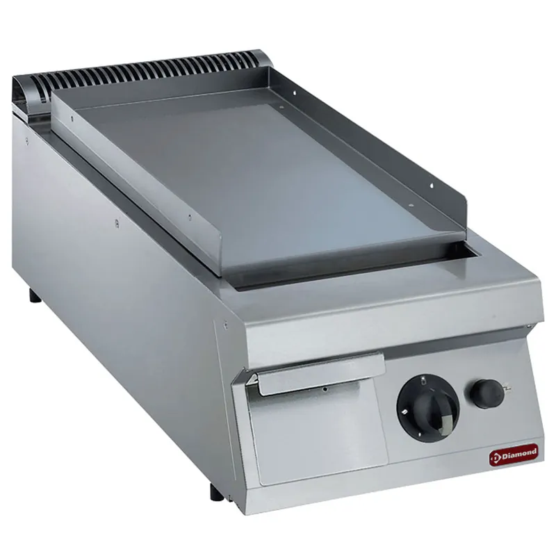 Bakplaat gas glad - 400x900x250/320mm Direct Verzonden