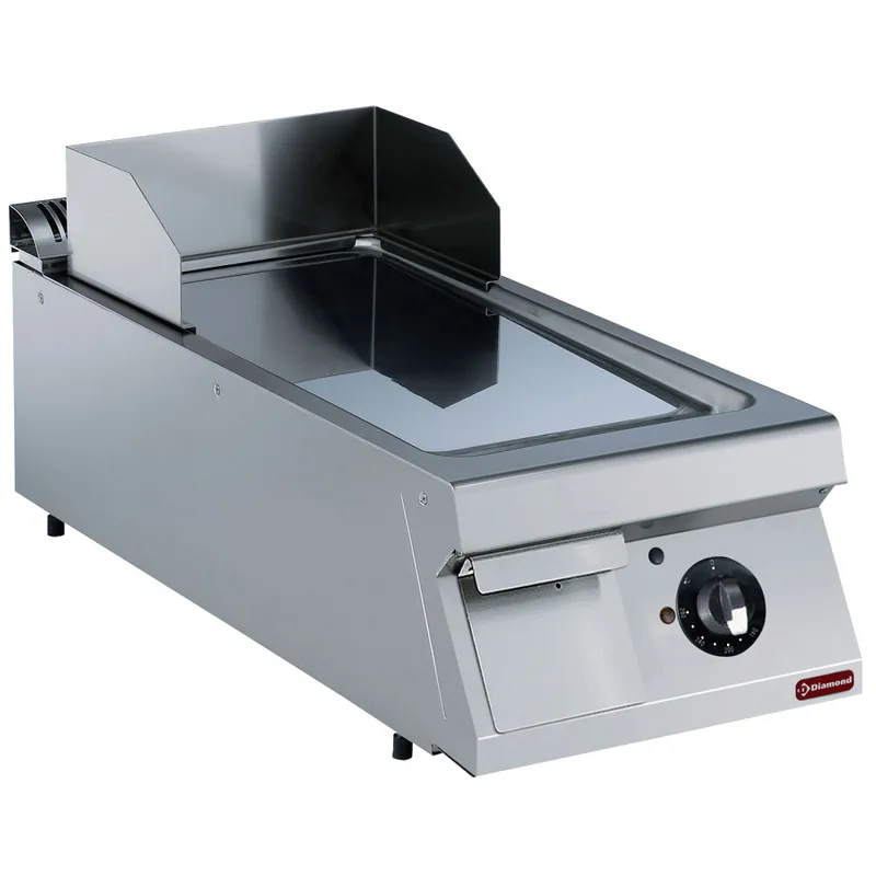 Elektrische bakplaat glad - 400x900x(h)320mm Beperkt Aanbod