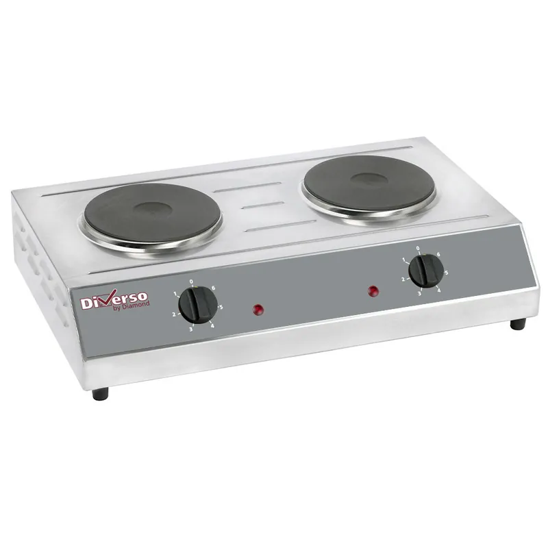 Kookplaat elektrisch - 2 platen Ø190mm Beste Prijs