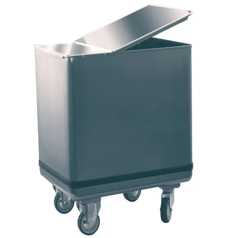 Dagaanbieding Deegkar RVS 150L - Met wielen