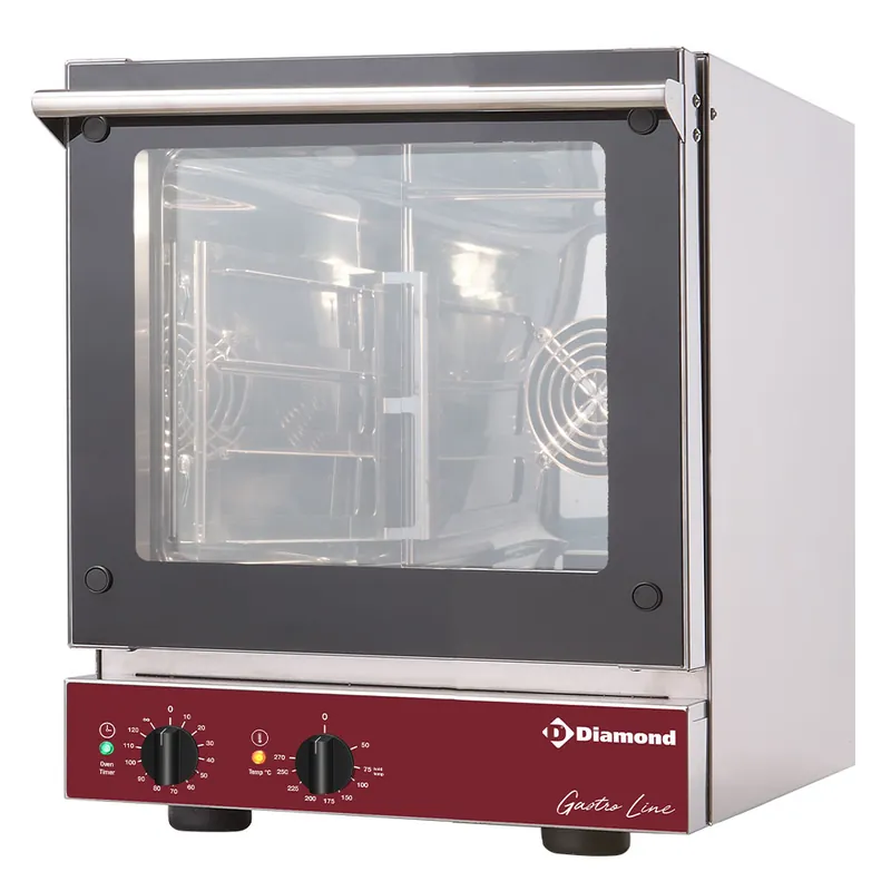 Weekendaanbieding Elektrische convectieoven 4x GN 2/3 - 590x650x(h)575mm
