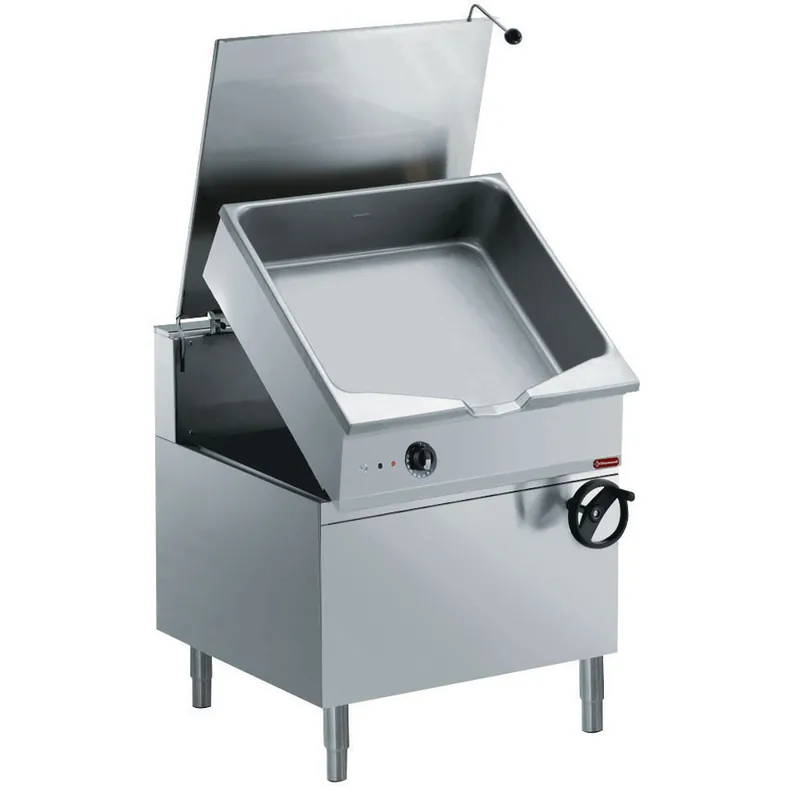 Kantelbare braadpan elektrisch - 80L - 13kW/230V Nieuw