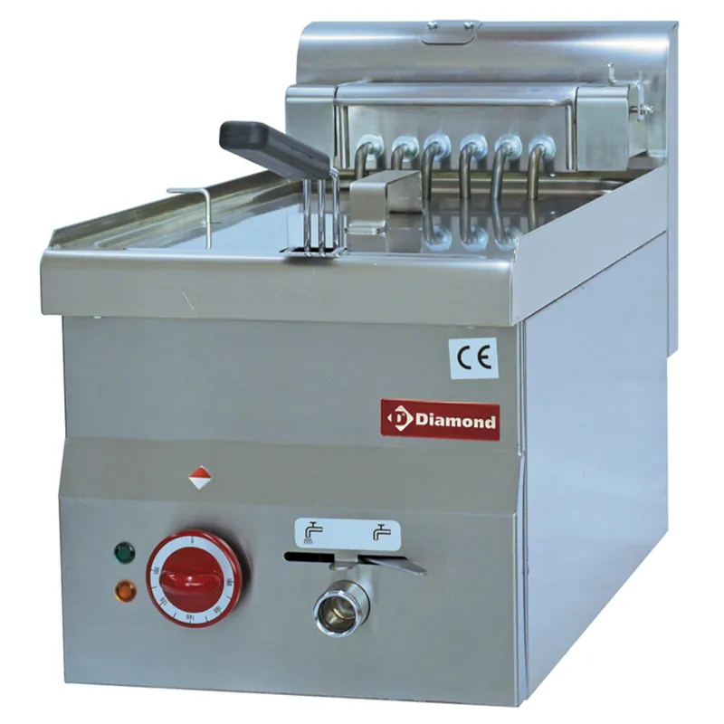Elektrische friteuse 10L - 300x600x(h)400mm Direct Beschikbaar