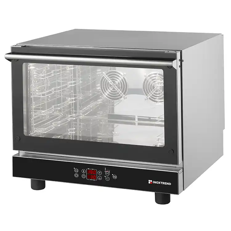 Voordeelprijs Heteluchtoven Inoxtrend 4x 1/1GN of 600x400mm - 99 programma's - 400V