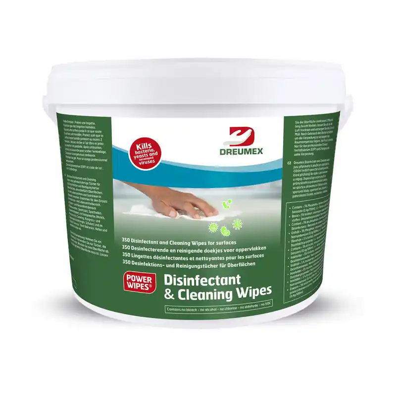 Disinfectant and cleaning wipes - 4x350 doekjes Hoge Kwaliteit
