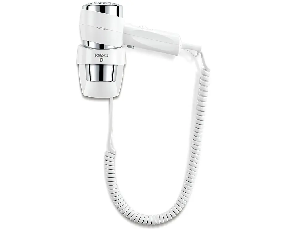 Goedkoop Wandhaardroger wit/chroom 1600W