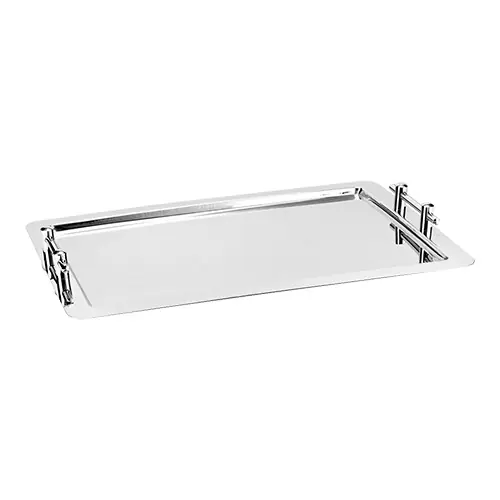 Hoge Kwaliteit OUTLET-RVS Serveertray Met Handgrepen - 1/1 GN