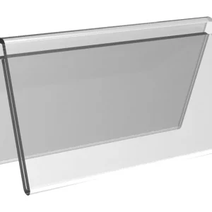 Op = Op Kaarthouder V-standaard - Acryl - 70x150mm