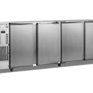 Flessenkoeling 4-deurs Marecos - RVS - 2675x565x(h)890mm Korting