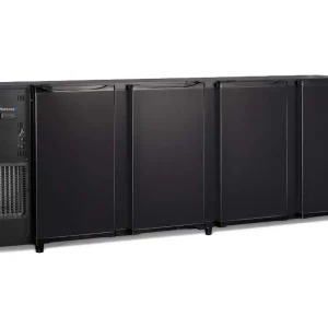 Alleen Vandaag Flessenkoeling 4-deurs Marecos - Zwart - 2675x565x(h)890mm