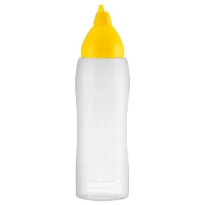 Korting Doseer knijpfles 75cl - Gele dop