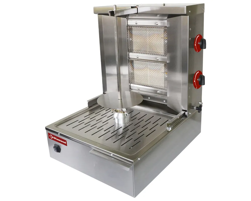 Flitsaanbieding Kebab spit grill gas 20 kg