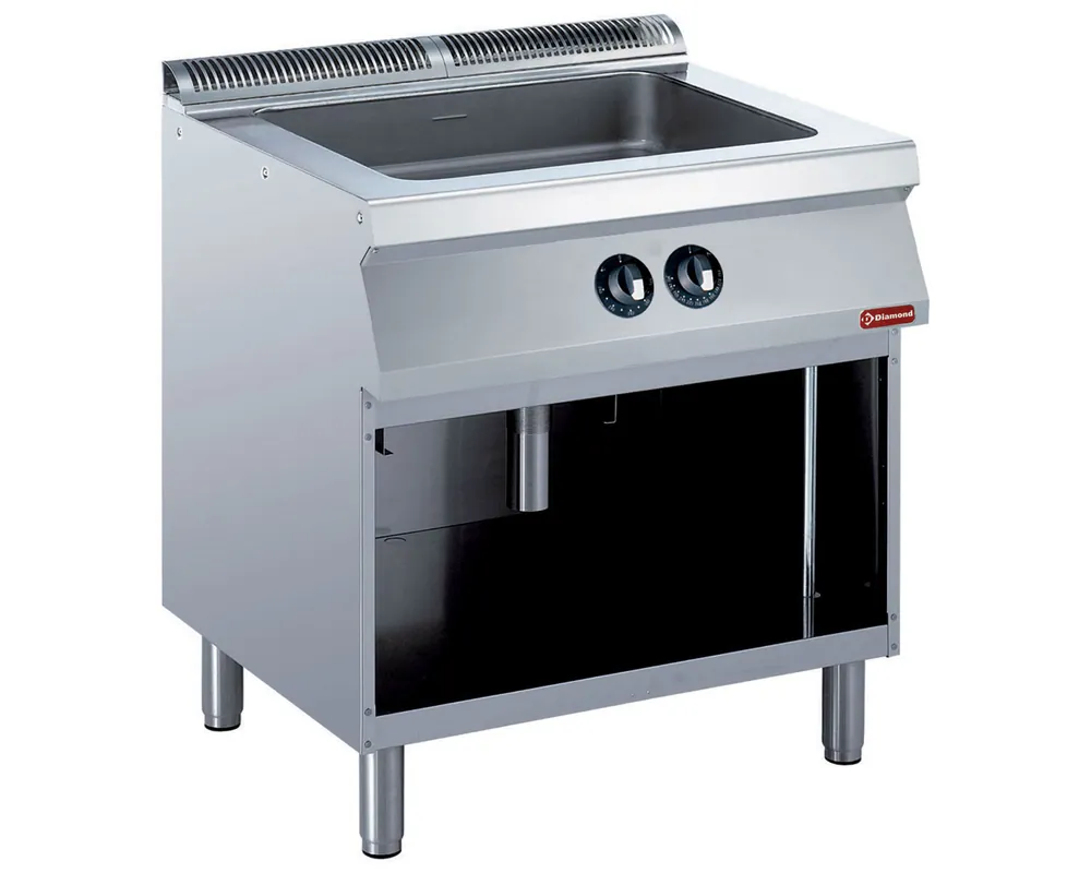 Gas braadslede 22L - 800x730x(h)920mm Veilige Betaling