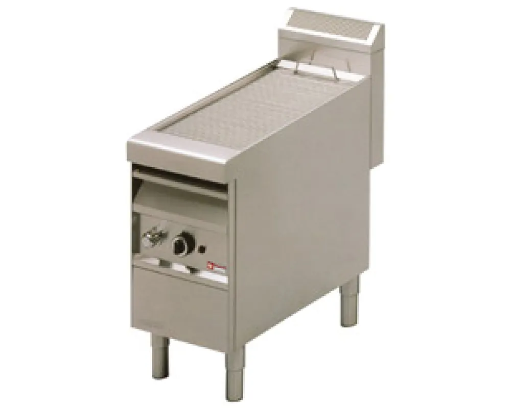 Stoomgrill gas met onderkast - 420x900x(h)1070mm Favoriet