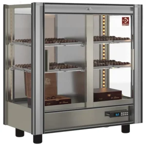 Dagaanbieding Gekoelde chocolade vitrine 216L