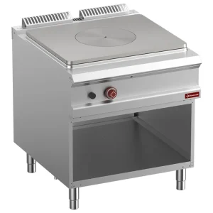 Doorkookplaat op gas - Open kast - 800x900x(h)920mm Betaalbaar