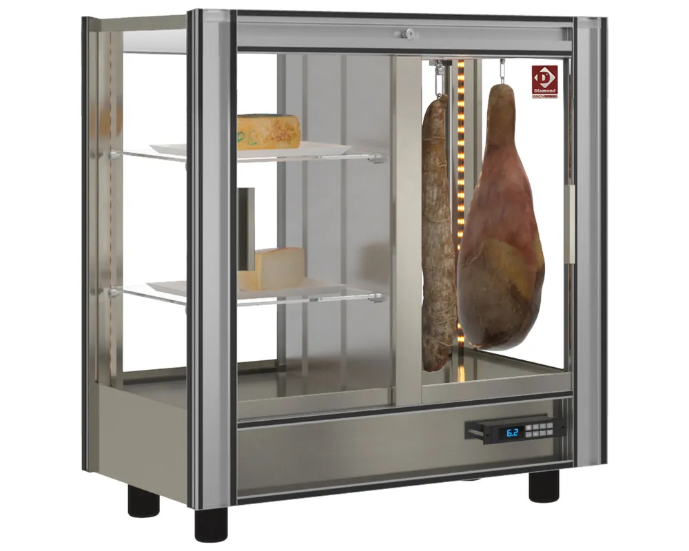 Express Levering Gekoelde doorgeef delicatessen vitrine 216L