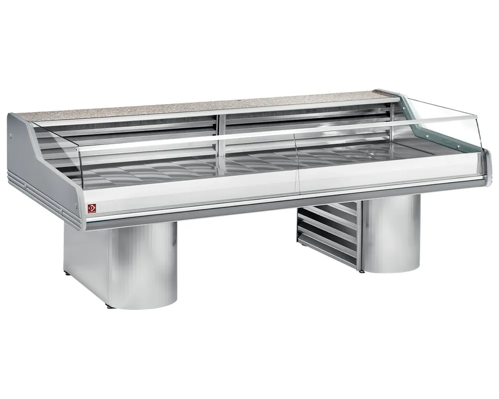 Gekoelde toonbank self-service - 2000x1195x(h)1000mm Laatste Versie