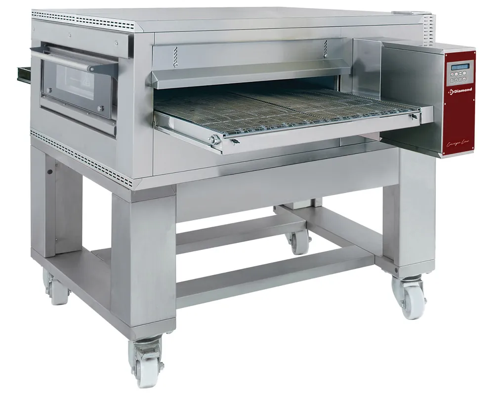 Gas tunnel-oven breedte 1000mm Superprijs