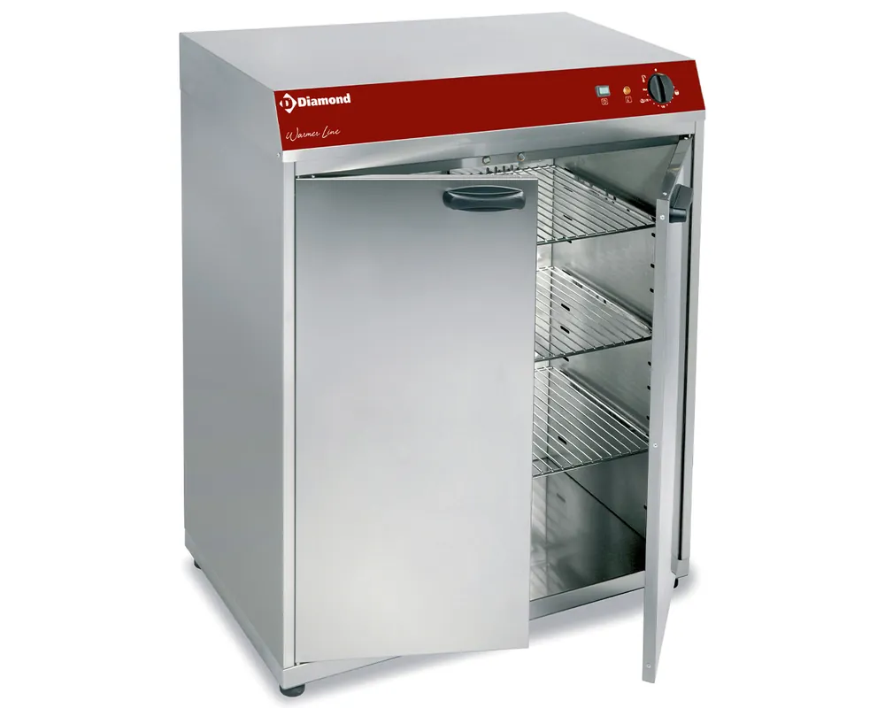 Geventileerde warmhoudkast 2 deurs - 800x460x(h)925mm Bestel Nu