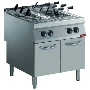 Pastakoker elektrisch 2x 40L - Met onderbouw Op = Op
