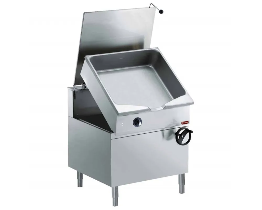 Finale Uitverkoop Kantelbare gasbraadpan kuip 100L - 1000x900x(h)920mm