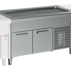 Finale Uitverkoop Koelwerkbank met gekoeld top element 6x 1/1GN - 2250x800x(h)900mm
