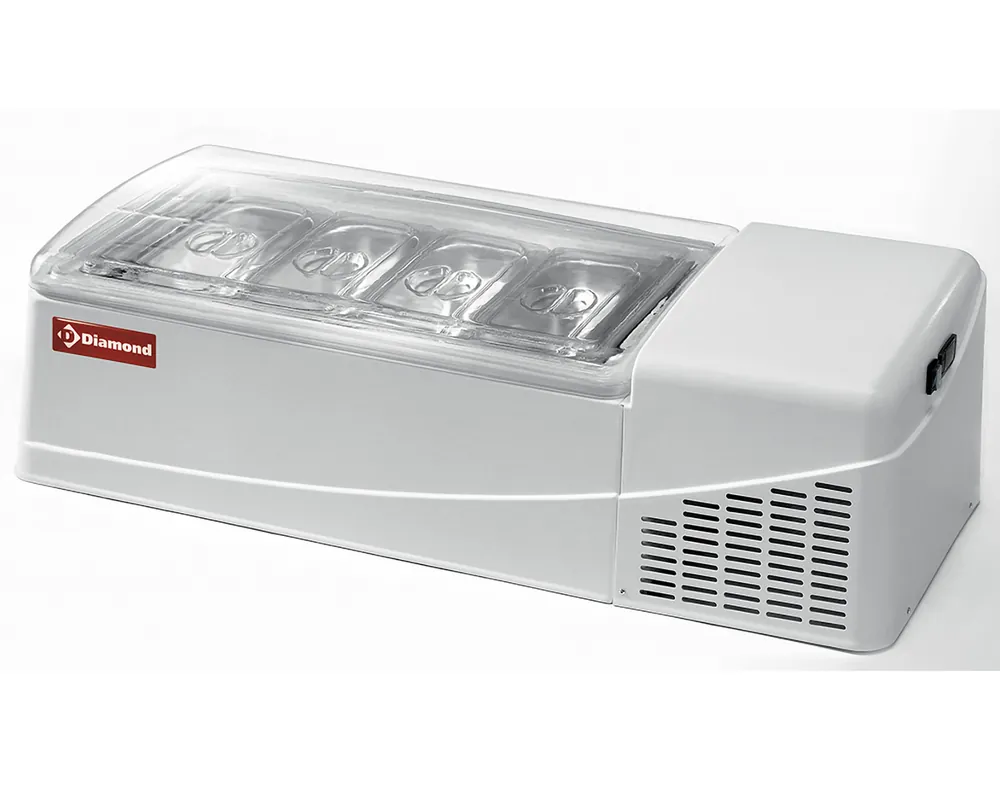 Premium Schepijskoeling 4-8 smaken - 1255x525x(h)360mm