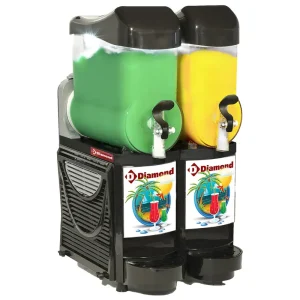 Merkproduct Slush ijs dispenser - Granita/sorbet machine 2x 10L
